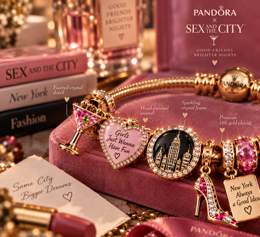 Premium Gold Charm Bracelet Set PDR160903