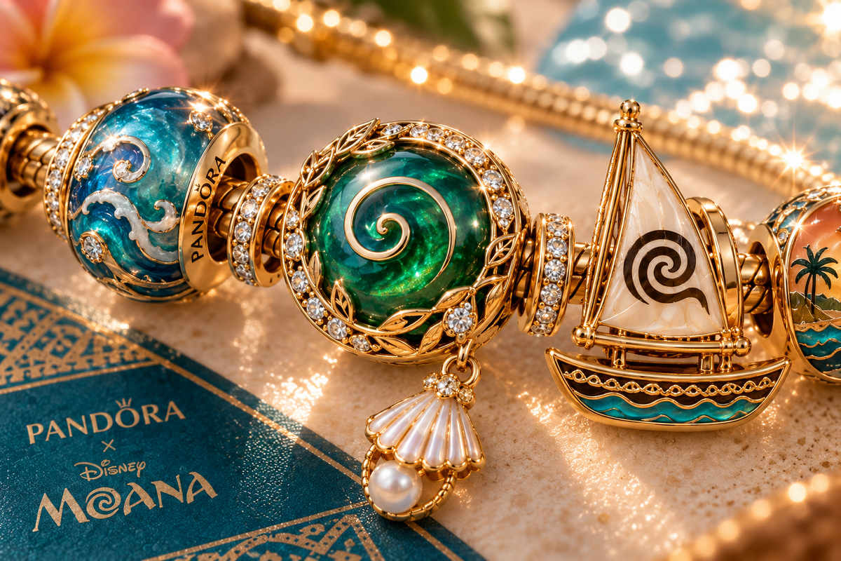 Premium Gold Charm Bracelet Set PDR16098