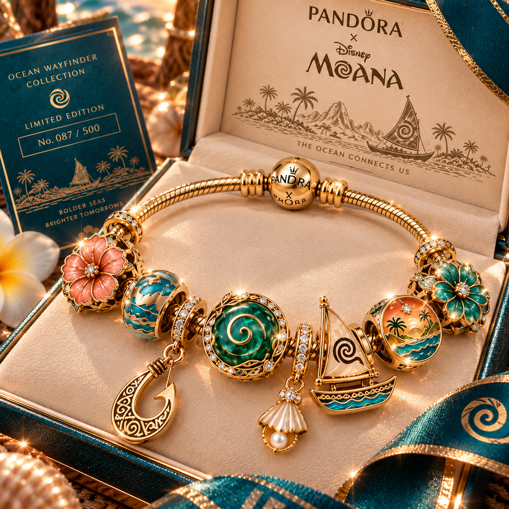 Premium Gold Charm Bracelet Set PDR16098